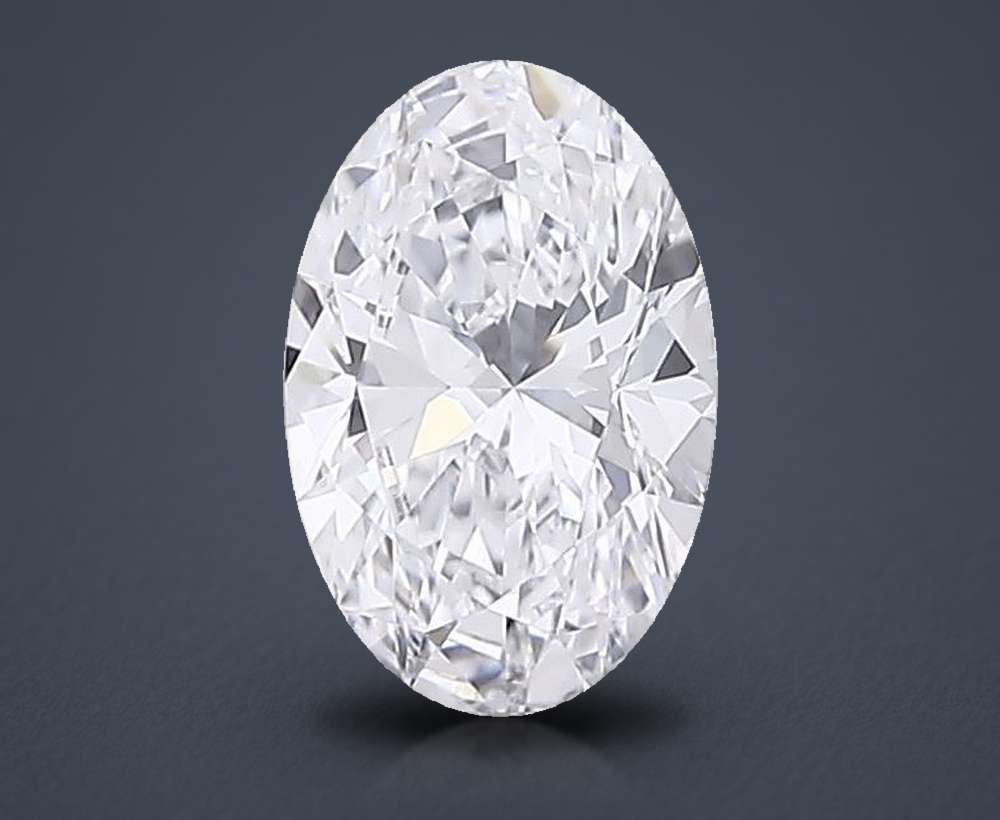 0.71 Carat Oval Lab Diamond