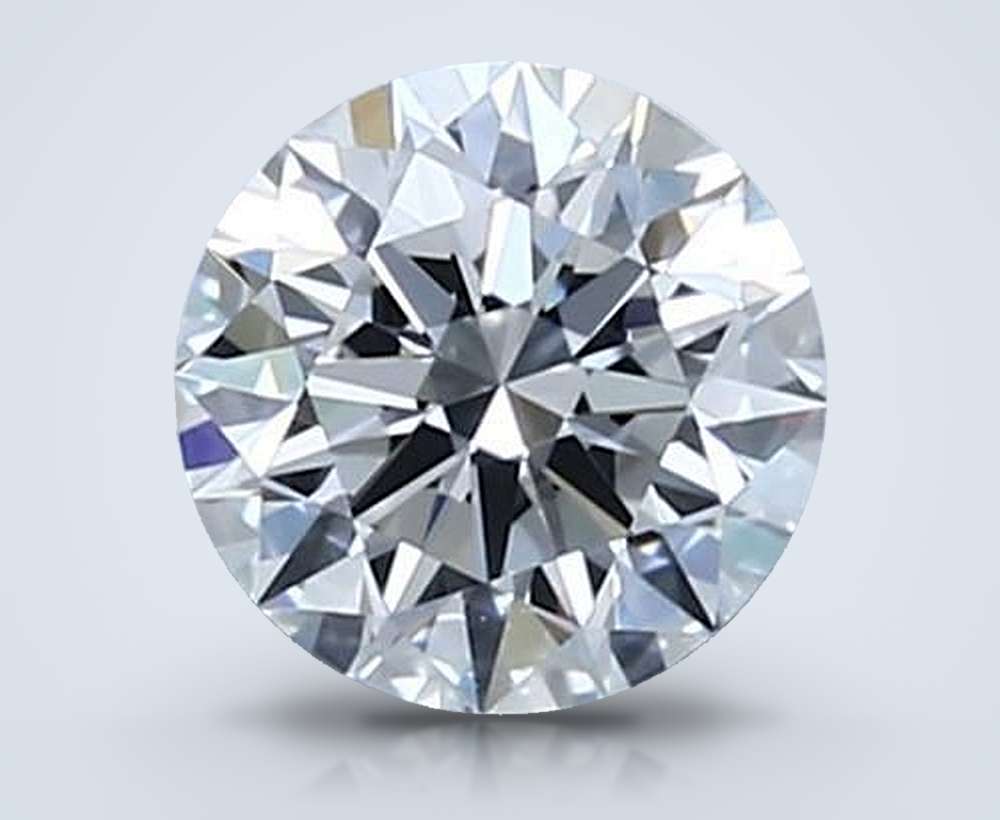 0.67 Carat Round Natural Diamond