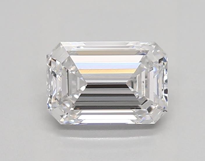 0.84ct D VVS2 Rare Carat Ideal Cut Emerald Lab Grown Diamond