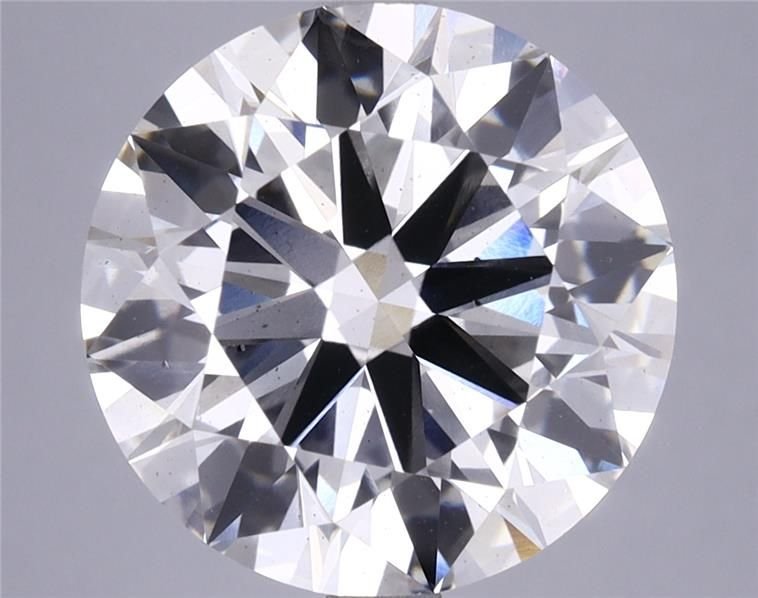6.17ct H VS2 Rare Carat Ideal Cut Round Lab Grown Diamond