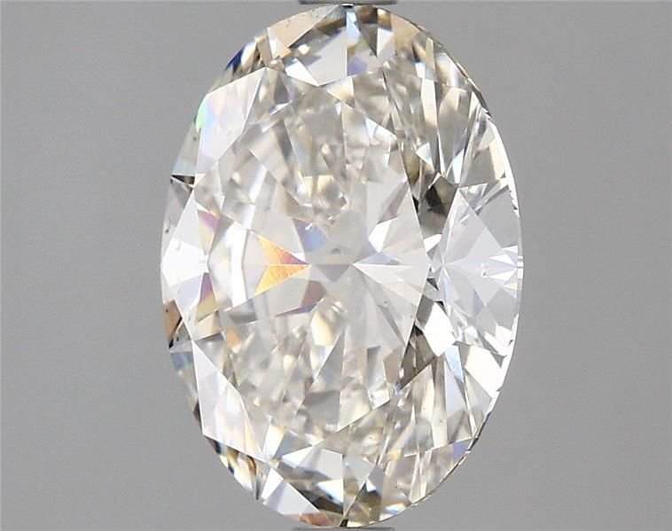 2.77ct H VS2 Rare Carat Ideal Cut Oval Lab Grown Diamond