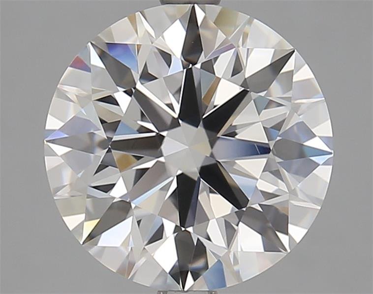 3.81ct D VS2 Rare Carat Ideal Cut Round Lab Grown Diamond