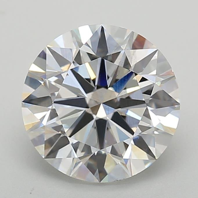 3.05ct G VS2 Rare Carat Ideal Cut Round Lab Grown Diamond