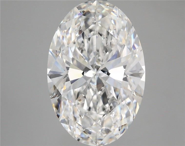 6.08 Carat Oval Lab Diamond