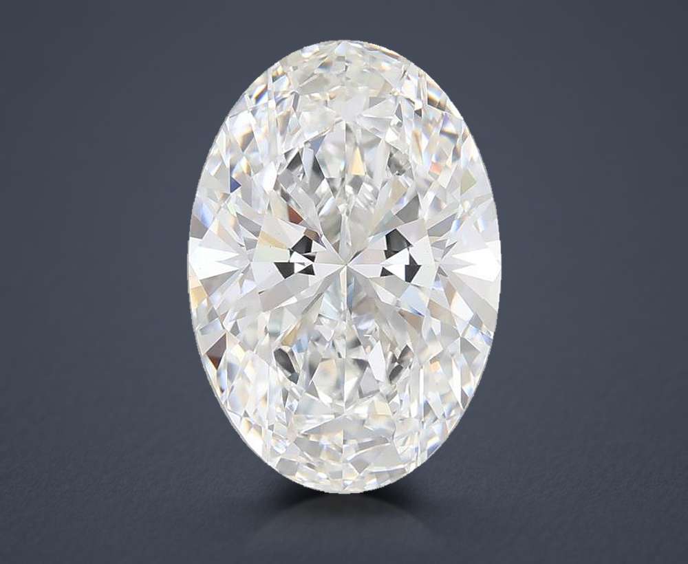 5.60 Carat Oval Lab Diamond