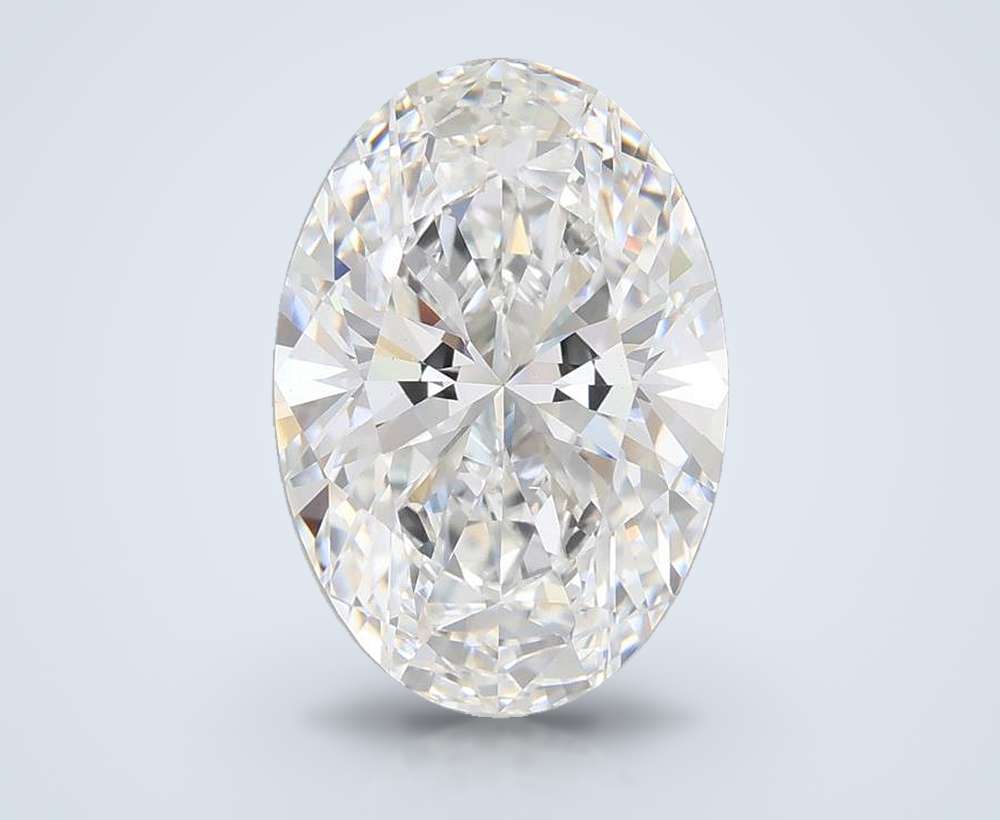 5.60 Carat Oval Lab Diamond