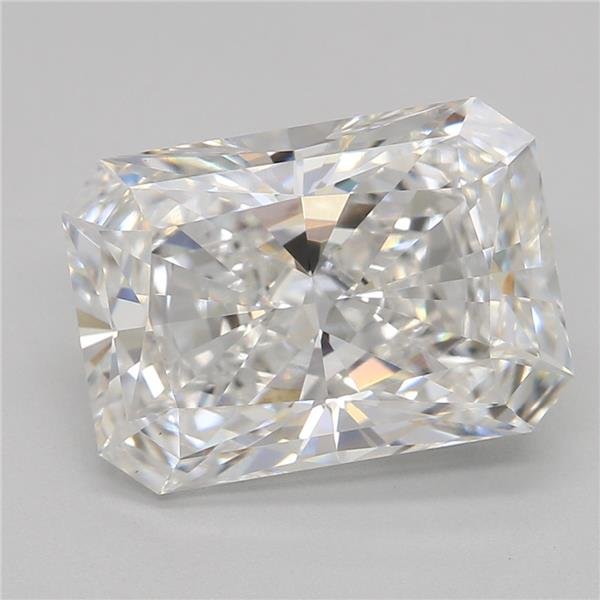 2.56ct E VS1 Rare Carat Ideal Cut Radiant Lab Grown Diamond