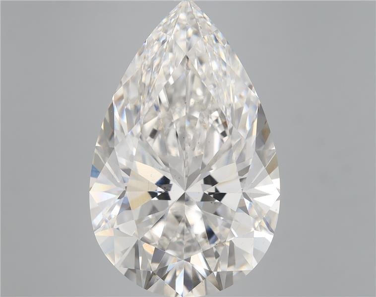 11.59ct F VS2 Rare Carat Ideal Cut Pear Lab Grown Diamond