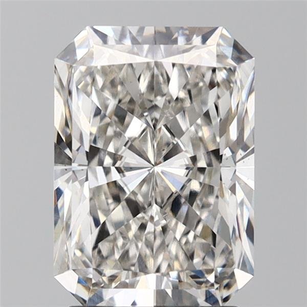 2.72ct H VS1 Rare Carat Ideal Cut Radiant Lab Grown Diamond