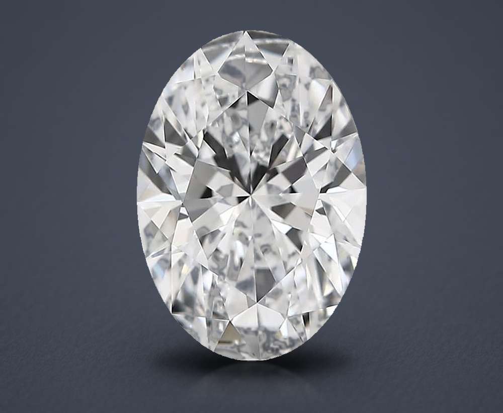 5.25 Carat Oval Lab Diamond