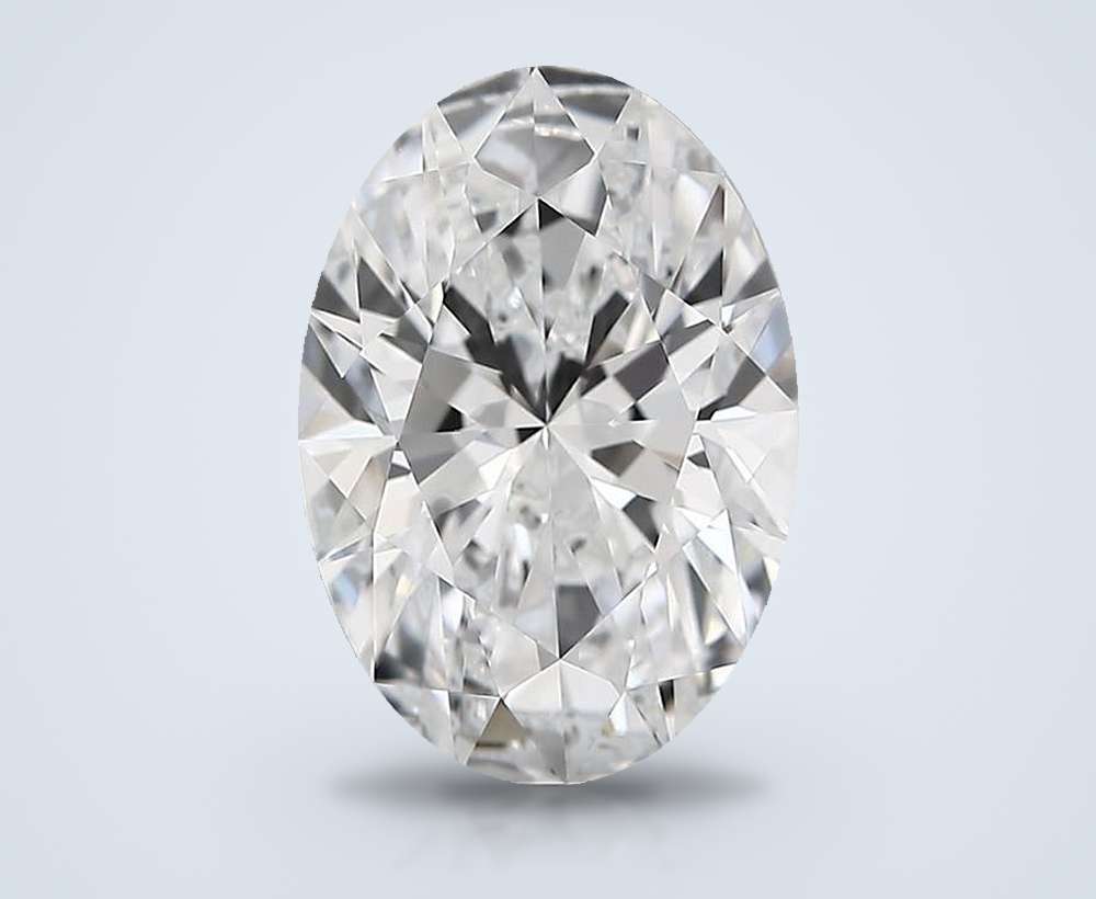 5.25 Carat Oval Lab Diamond