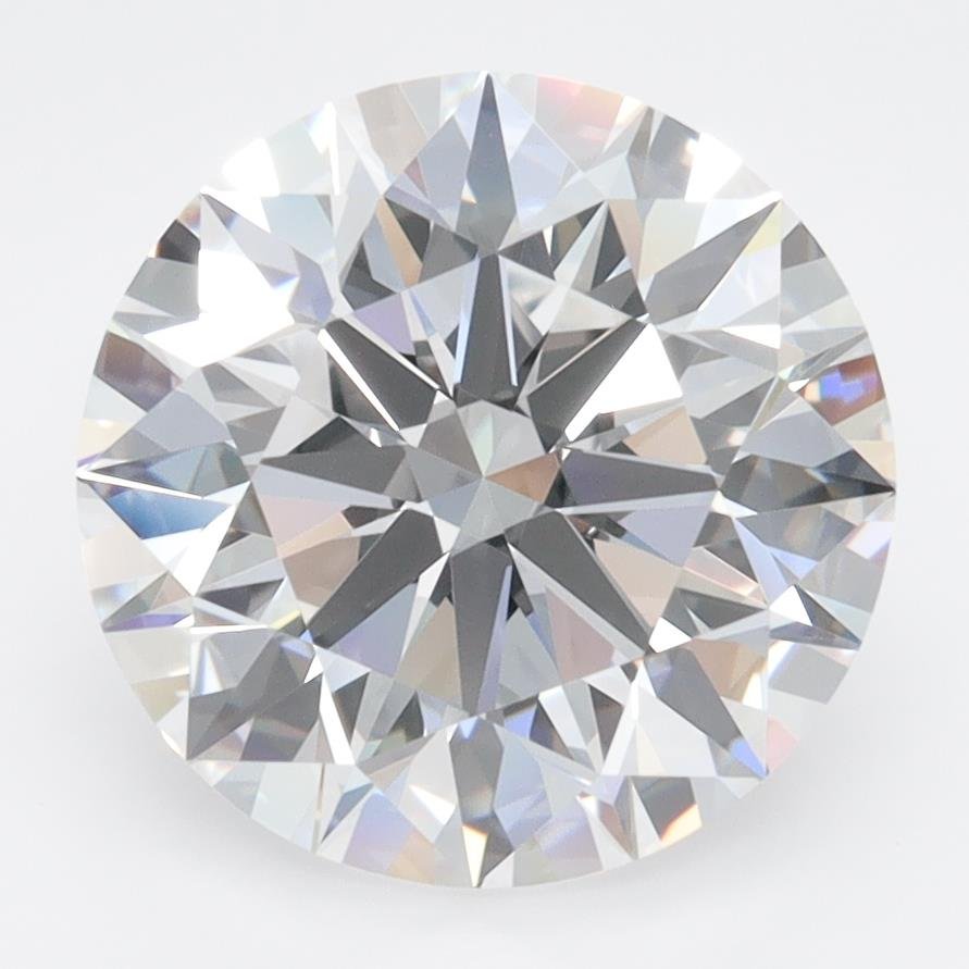 4.25ct D VVS1 Rare Carat Ideal Cut Round Lab Grown Diamond