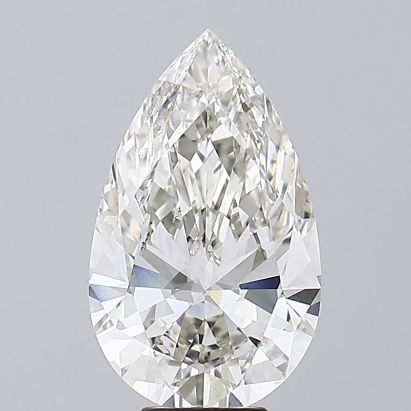 7.04ct I VVS2 Very Good Cut Pear Lab Grown Diamond