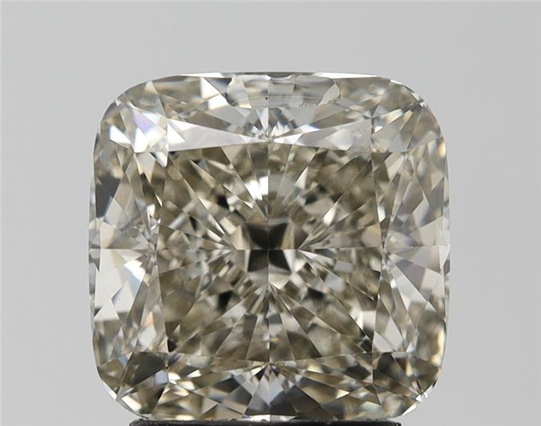 4.08ct K VS1 Rare Carat Ideal Cut Cushion Lab Grown Diamond