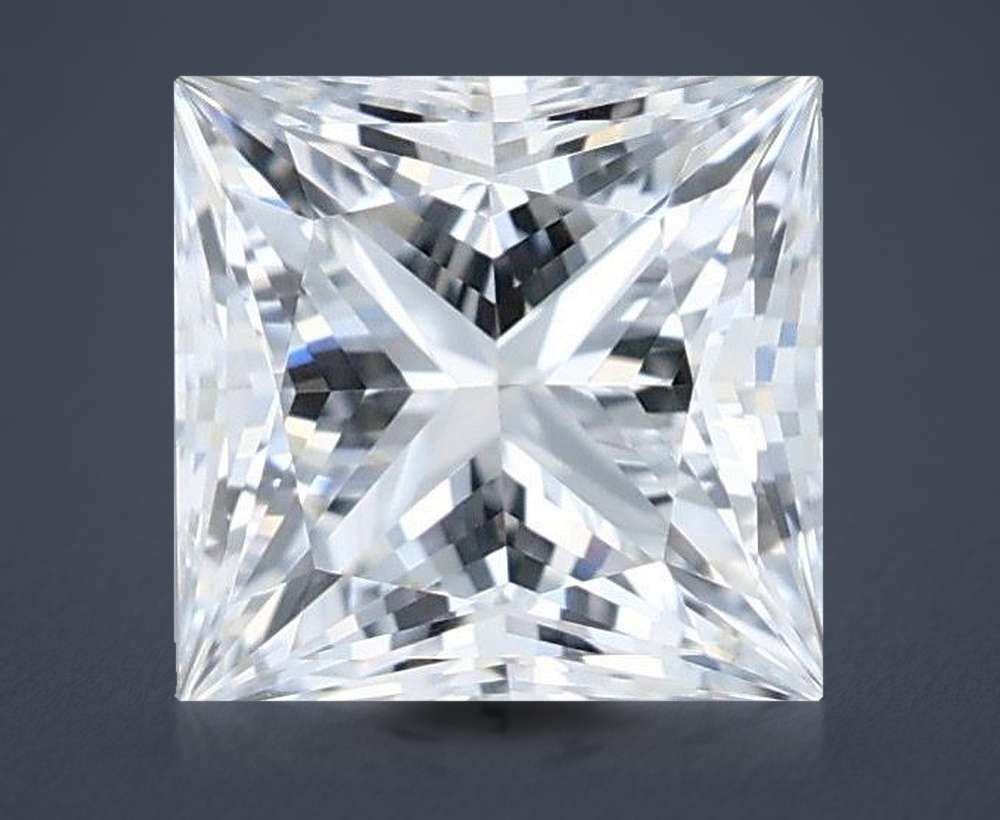 1.00 Carat Princess Lab Diamond
