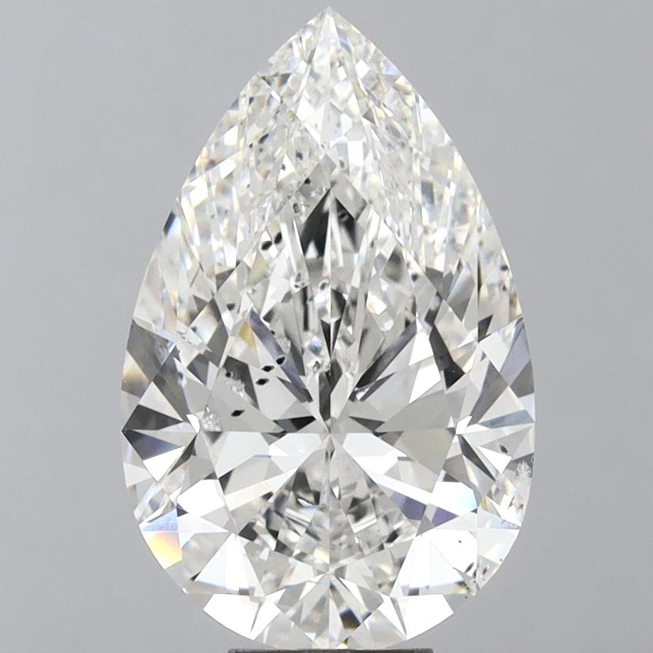 10.07ct G SI1 Rare Carat Ideal Cut Pear Lab Grown Diamond