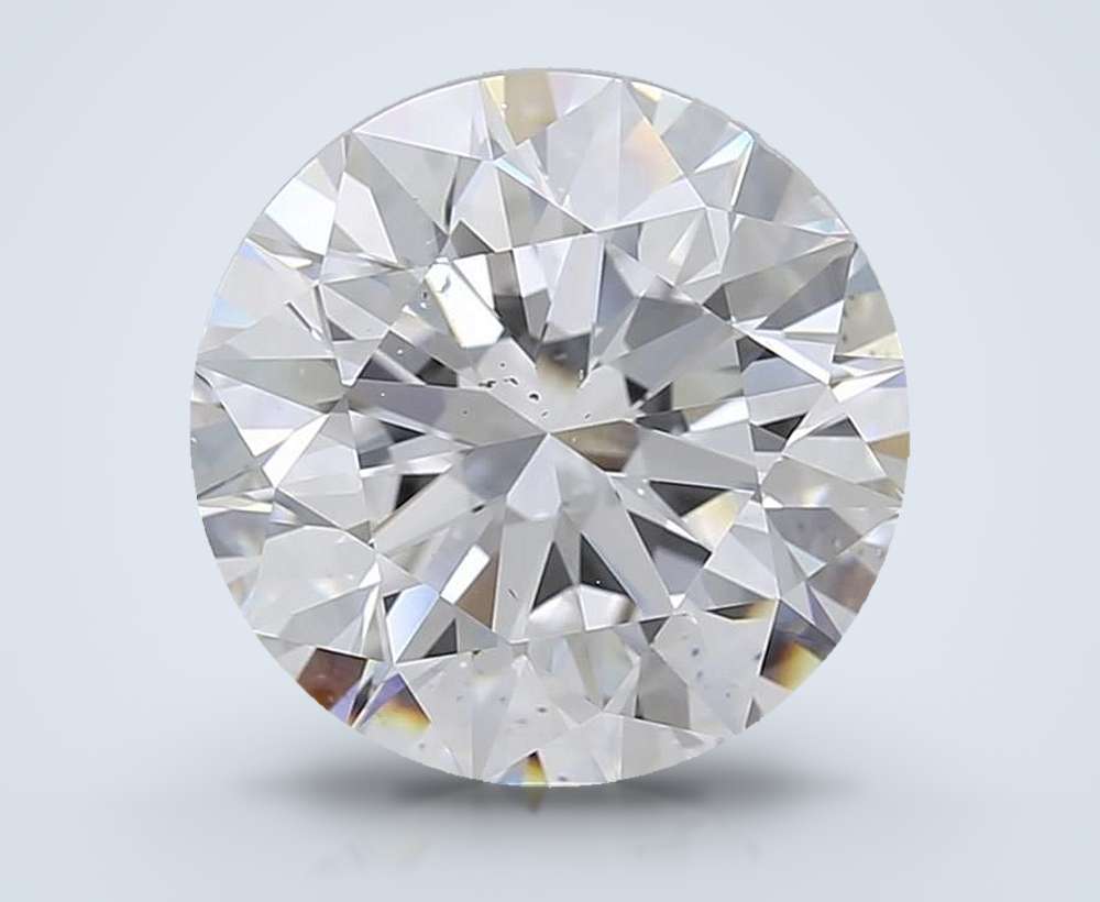 6.51 Carat Round Natural Diamond