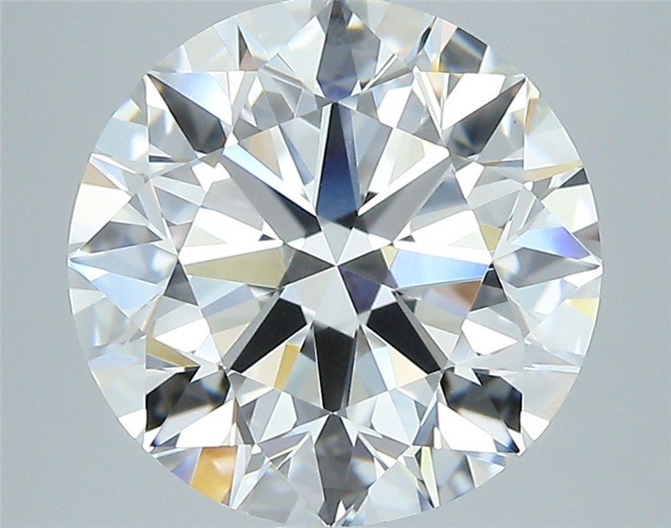 3.53ct F VS1 Rare Carat Ideal Cut Round Diamond