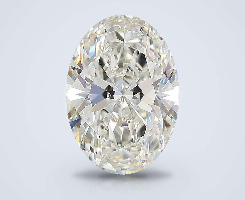 3.36 Carat Oval Lab Diamond