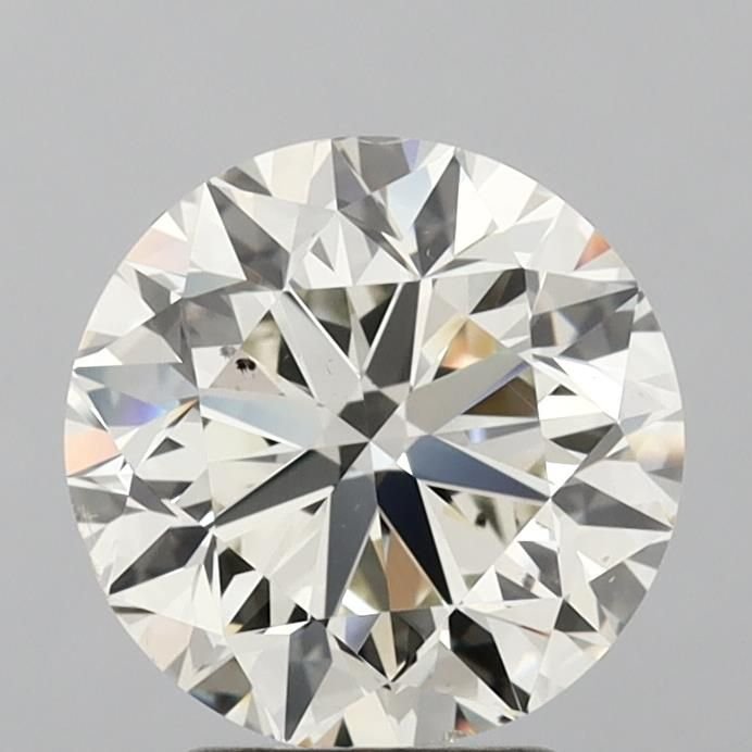 3.01ct J VS2 Very Good Cut Round Diamond