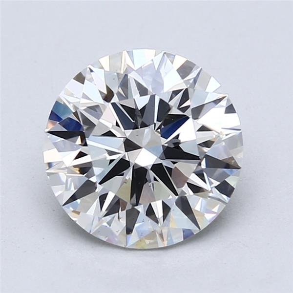 2.54ct D VS2 Rare Carat Ideal Cut Round Lab Grown Diamond