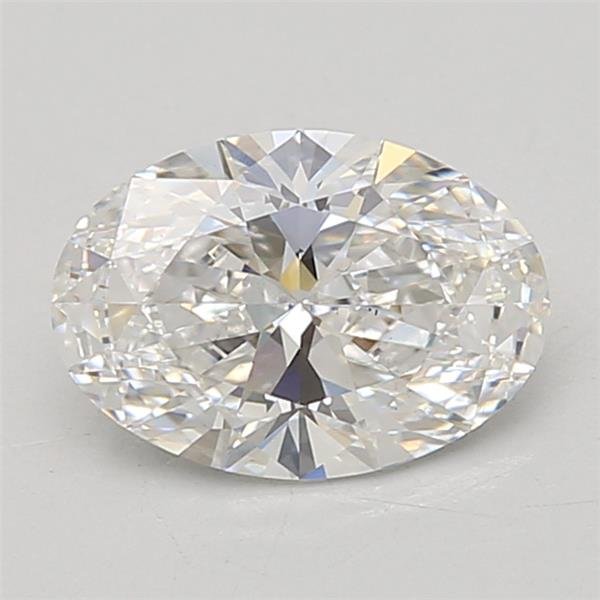 1.58ct D VS2 Rare Carat Ideal Cut Oval Lab Grown Diamond