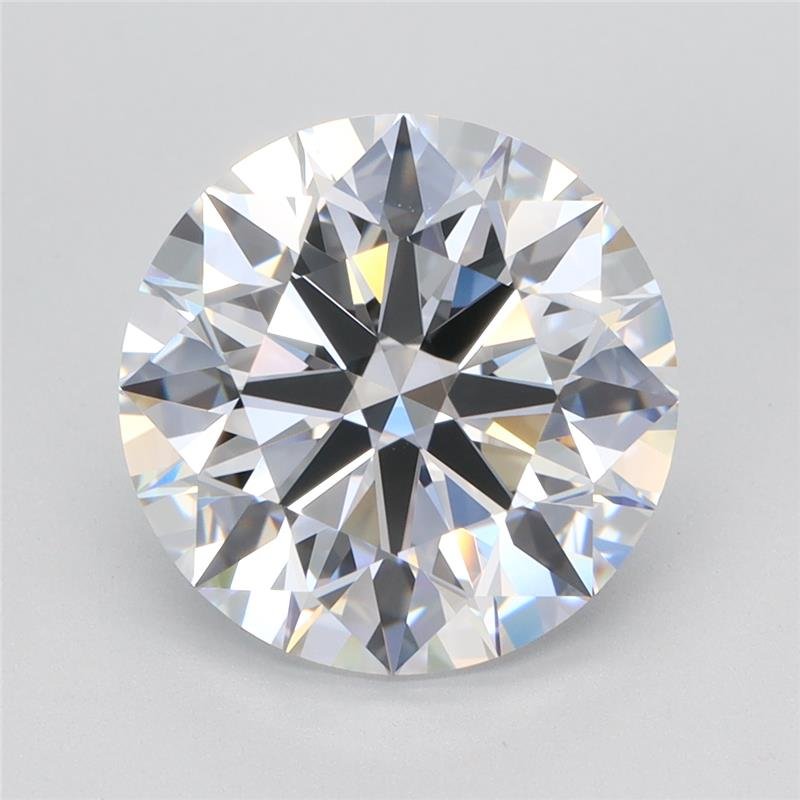 4.25ct D VVS1 Excellent Cut Round Lab Grown Diamond