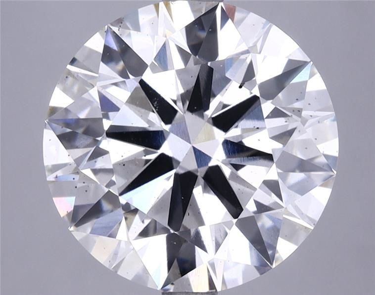 5.04ct G SI1 Rare Carat Ideal Cut Round Lab Grown Diamond
