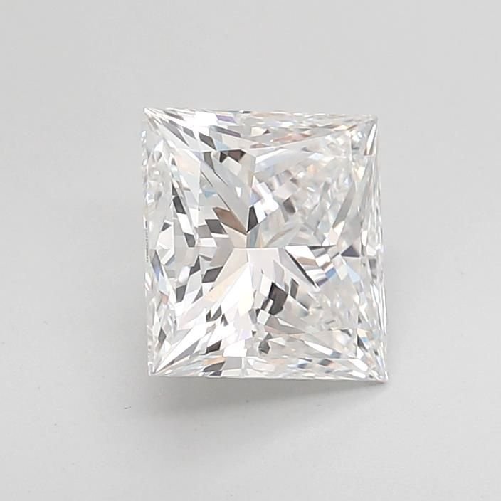 2.04ct E VVS2 Rare Carat Ideal Cut Princess Lab Grown Diamond