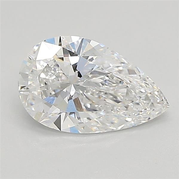 0.91ct E VVS2 Rare Carat Ideal Cut Pear Lab Grown Diamond