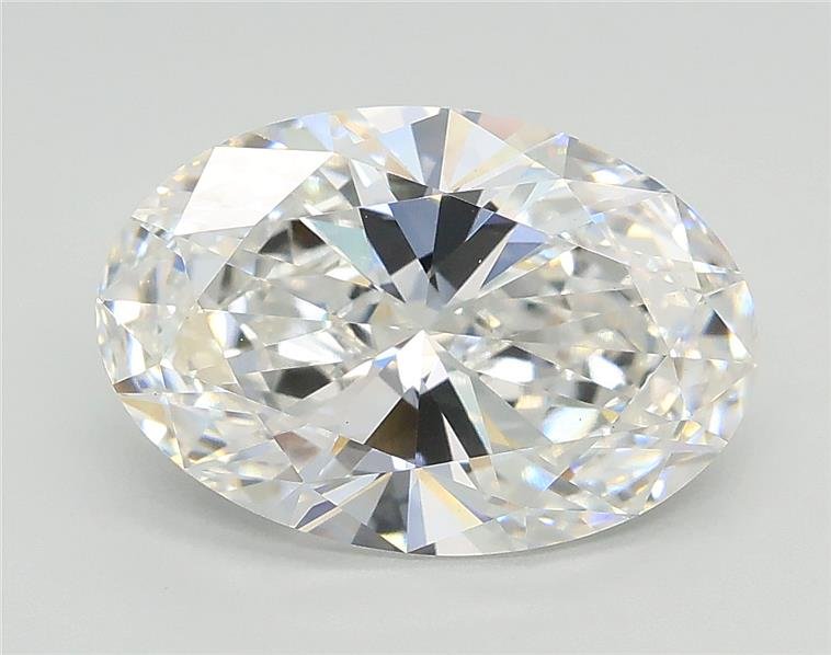 2.53ct F VS1 Rare Carat Ideal Cut Oval Lab Grown Diamond