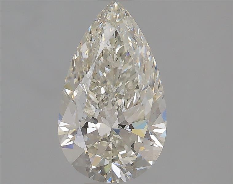 1.06ct H VS2 Rare Carat Ideal Cut Pear Lab Grown Diamond