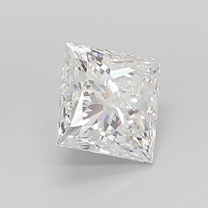 2.03ct E VVS2 Rare Carat Ideal Cut Princess Lab Grown Diamond