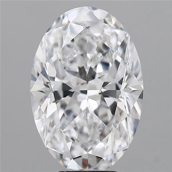 6.09ct D VS1 Rare Carat Ideal Cut Oval Diamond