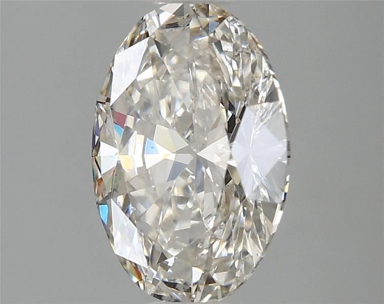 2.17ct H VS2 Rare Carat Ideal Cut Oval Lab Grown Diamond