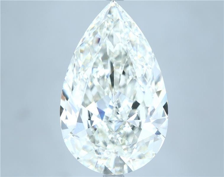 7.06ct J VS1 Very Good Cut Pear Diamond