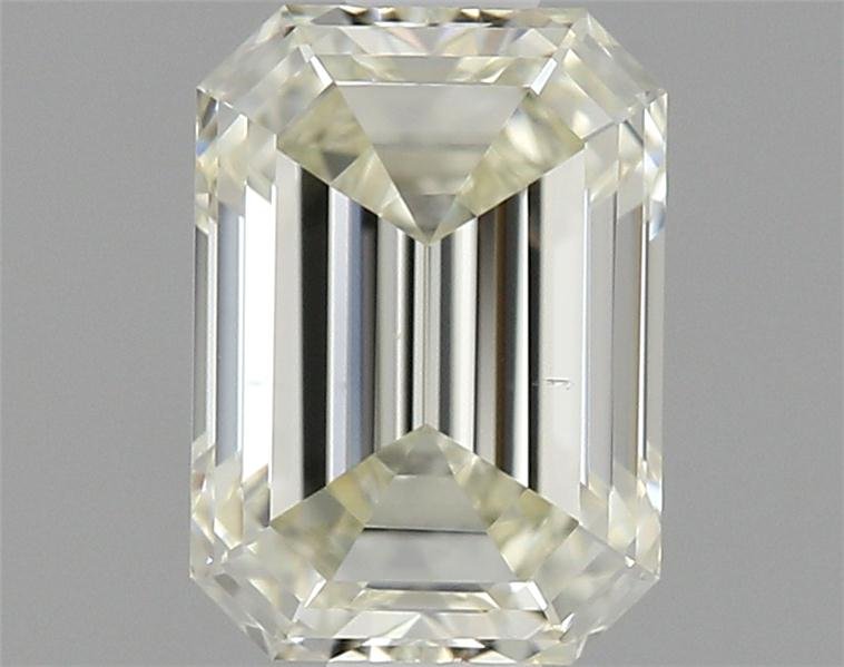 0.70ct K VS1 Rare Carat Ideal Cut Emerald Diamond