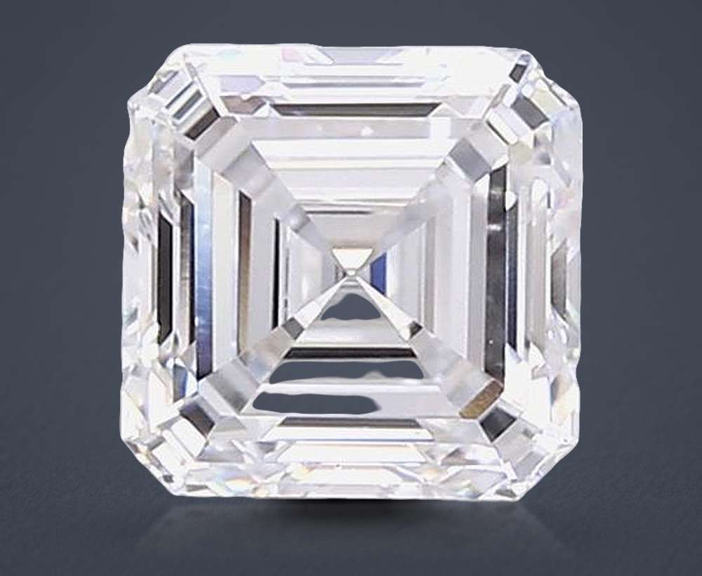 3.99 Carat Asscher Lab Diamond