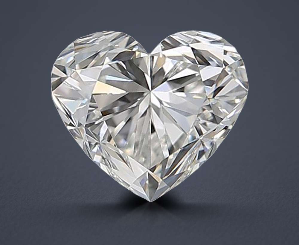 0.71 Carat Heart Natural Diamond