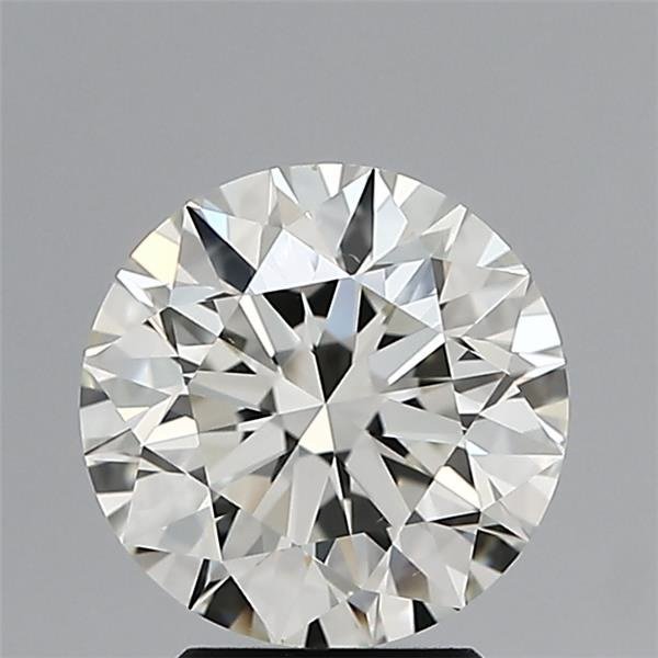 3.06ct J VS1 Rare Carat Ideal Cut Round Diamond