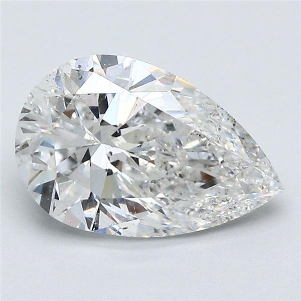 2.00ct F SI2 Rare Carat Ideal Cut Pear Diamond