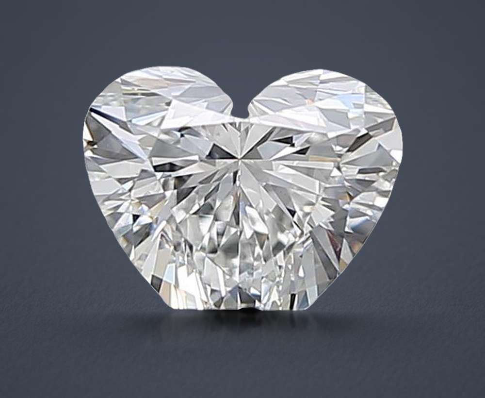 1.50 Carat Heart Lab Diamond