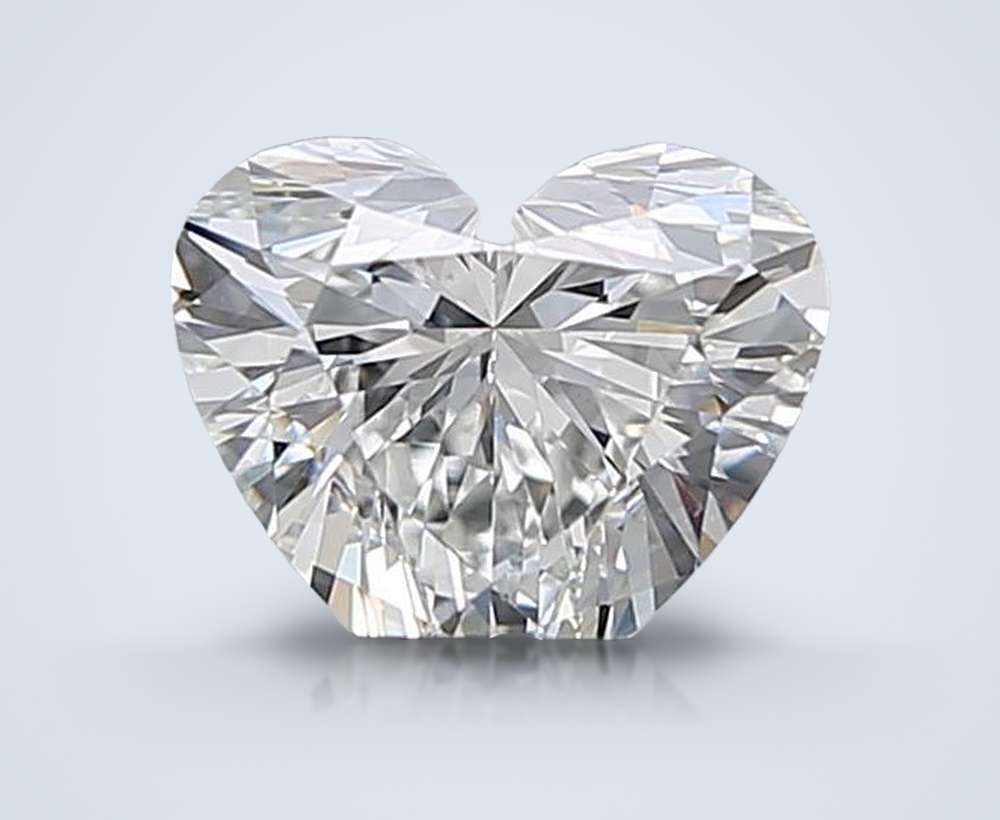 1.50 Carat Heart Lab Diamond