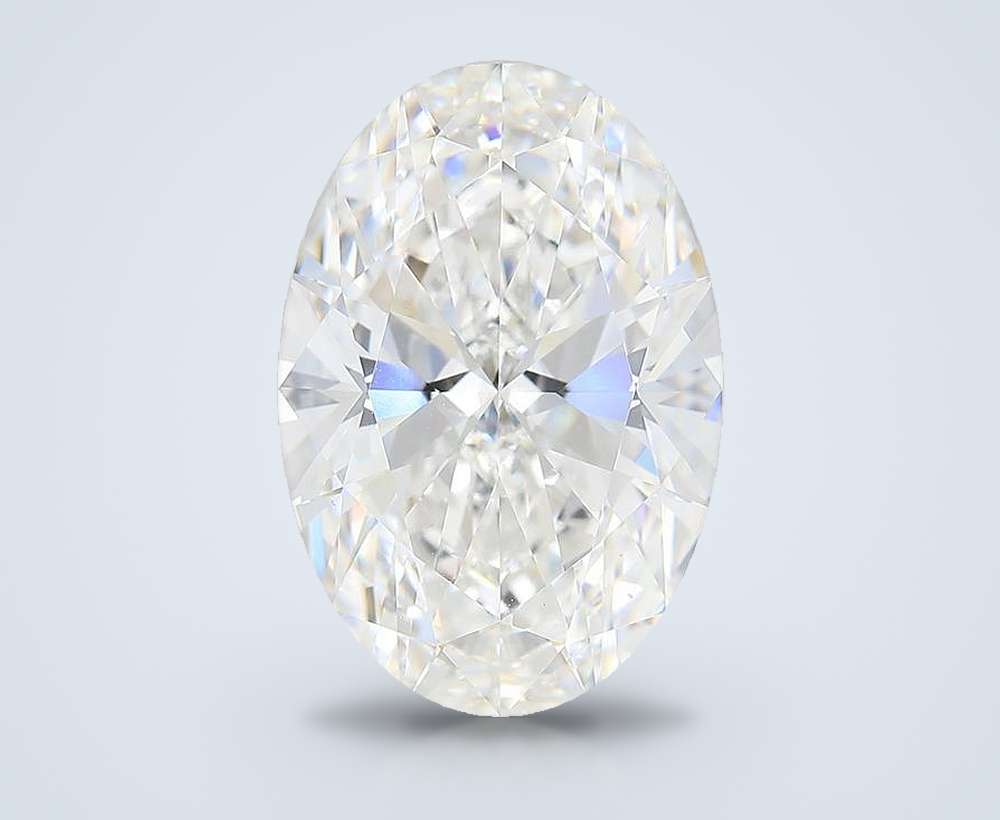 9.82 Carat Oval Lab Diamond