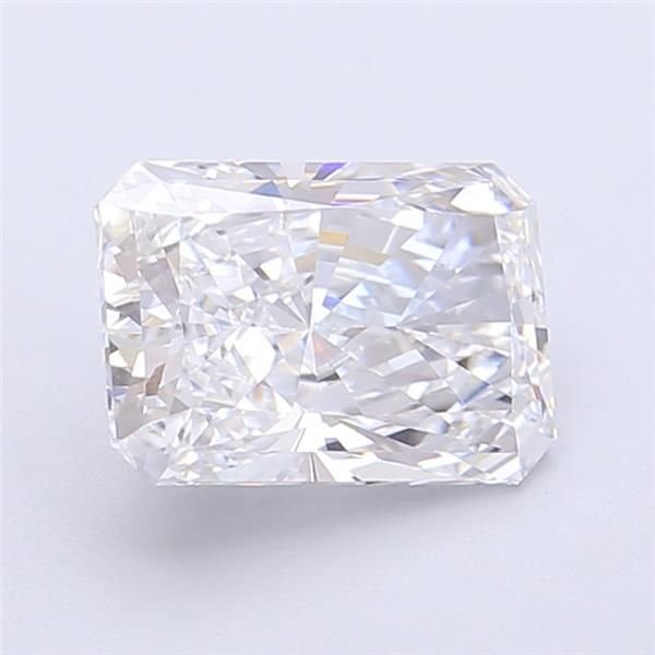 2.07ct D VVS2 Rare Carat Ideal Cut Radiant Lab Grown Diamond