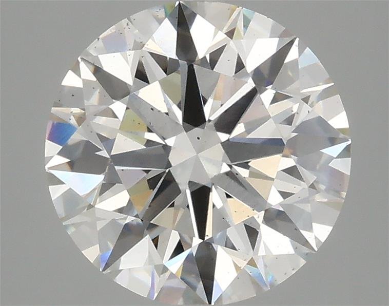 3.24ct G SI1 Rare Carat Ideal Cut Round Lab Grown Diamond