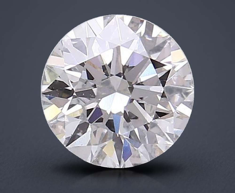 1.61 Carat Round Lab Diamond