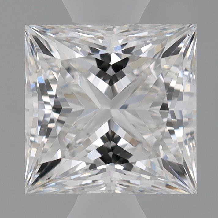 0.73ct E VS1 Rare Carat Ideal Cut Princess Lab Grown Diamond