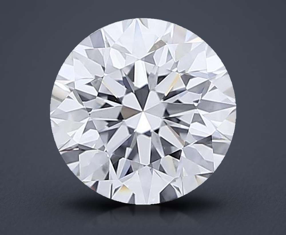 1.61 Carat Round Lab Diamond