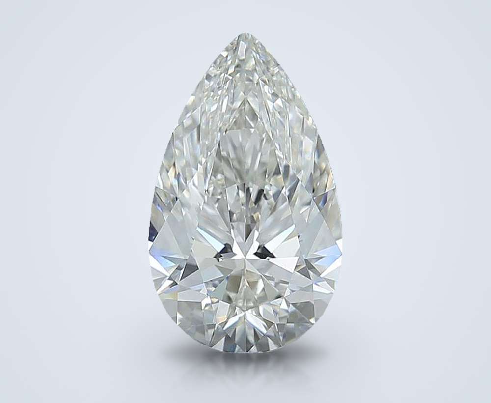 2.92 Carat Pear Natural Diamond